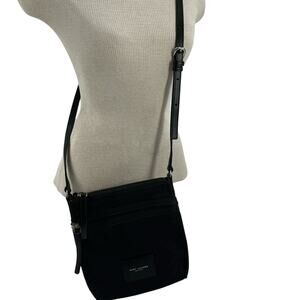 Marc Jacobs black nylon crossbody bag